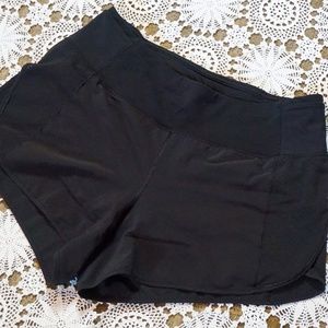 Lululemon Black Mesh Shorts